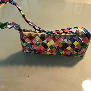 Cute wrapper style purse.